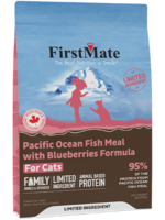 First Mate FirstMate Cat LID GF Pacific Ocean Fish/Blueberries 1lb