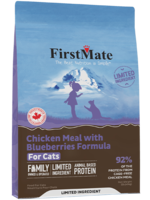 First Mate FirstMate Cat LID GF Chicken/Blueberries 1lb