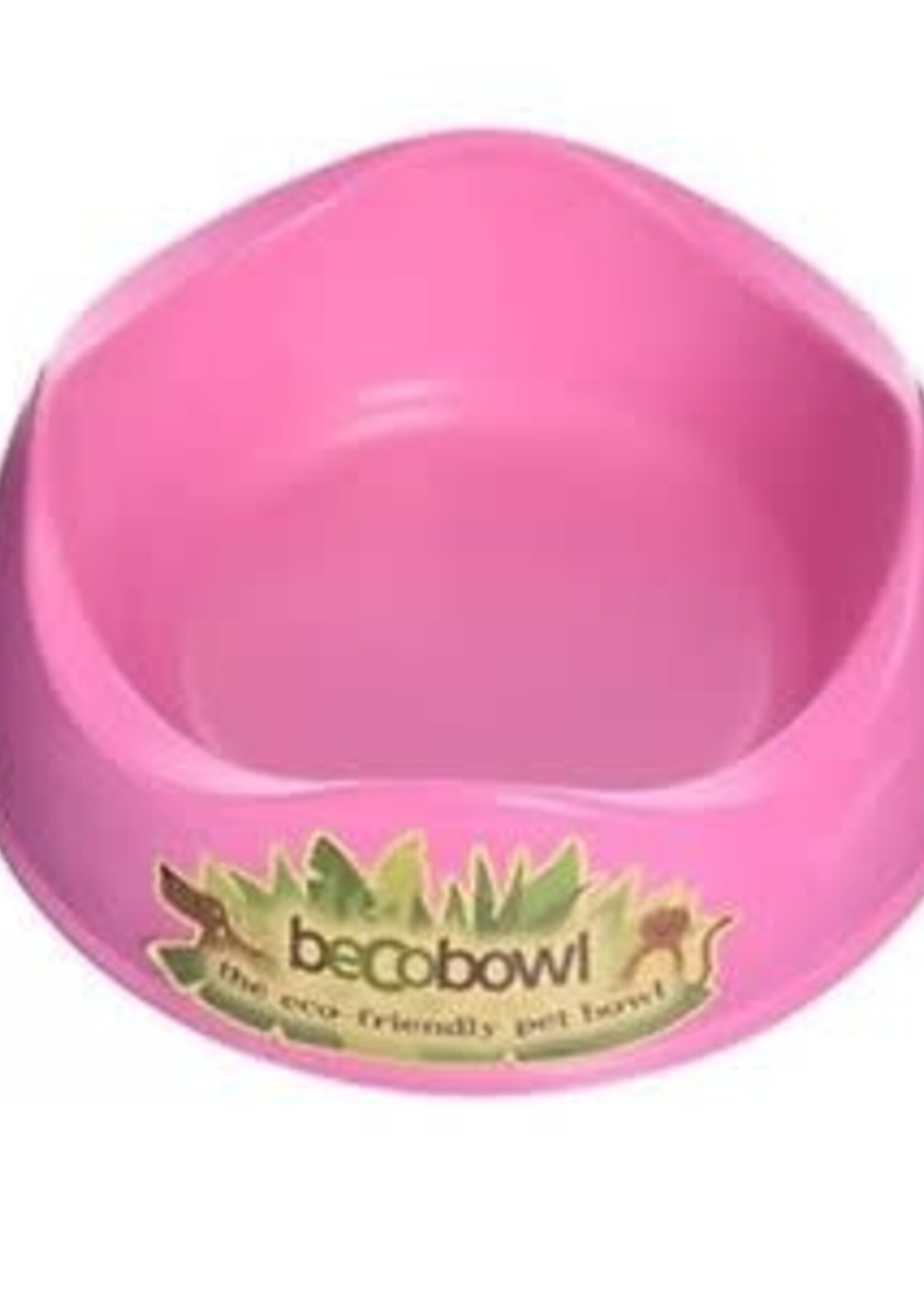 Beco Pets Recycled Bamboo Bowl - Pink - Large