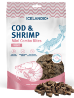 Icelandic Icelandic+ Fish Treat Mini Cod & Shrimp Combo Bites 1.7 oz