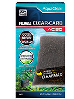 Fluval Clear-Carb for AquaClear AC50 Power Filter, 2.6 oz / 75 g