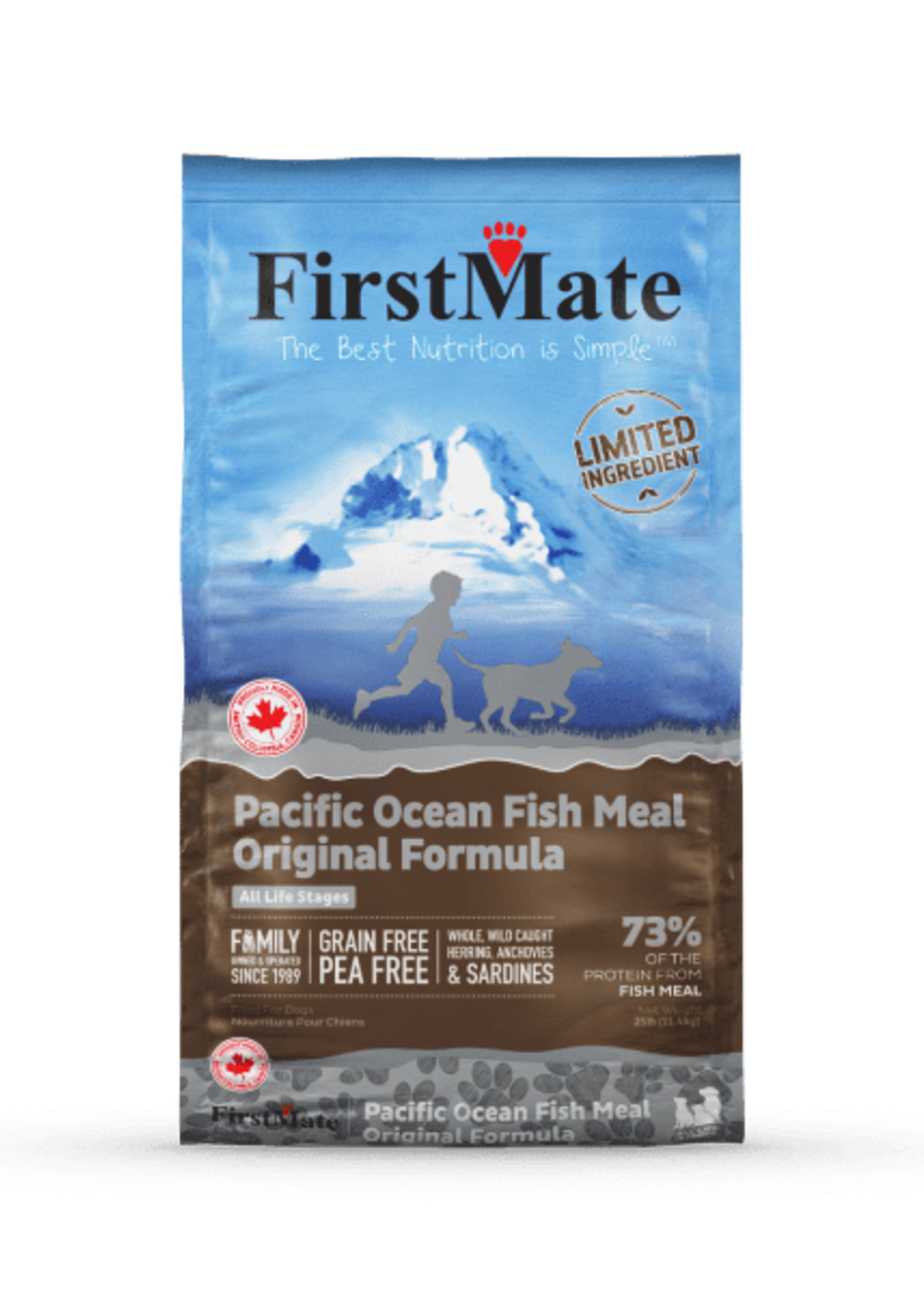 First Mate FirstMate Dog LID GF Pacific Ocean Fish Original 25 lb