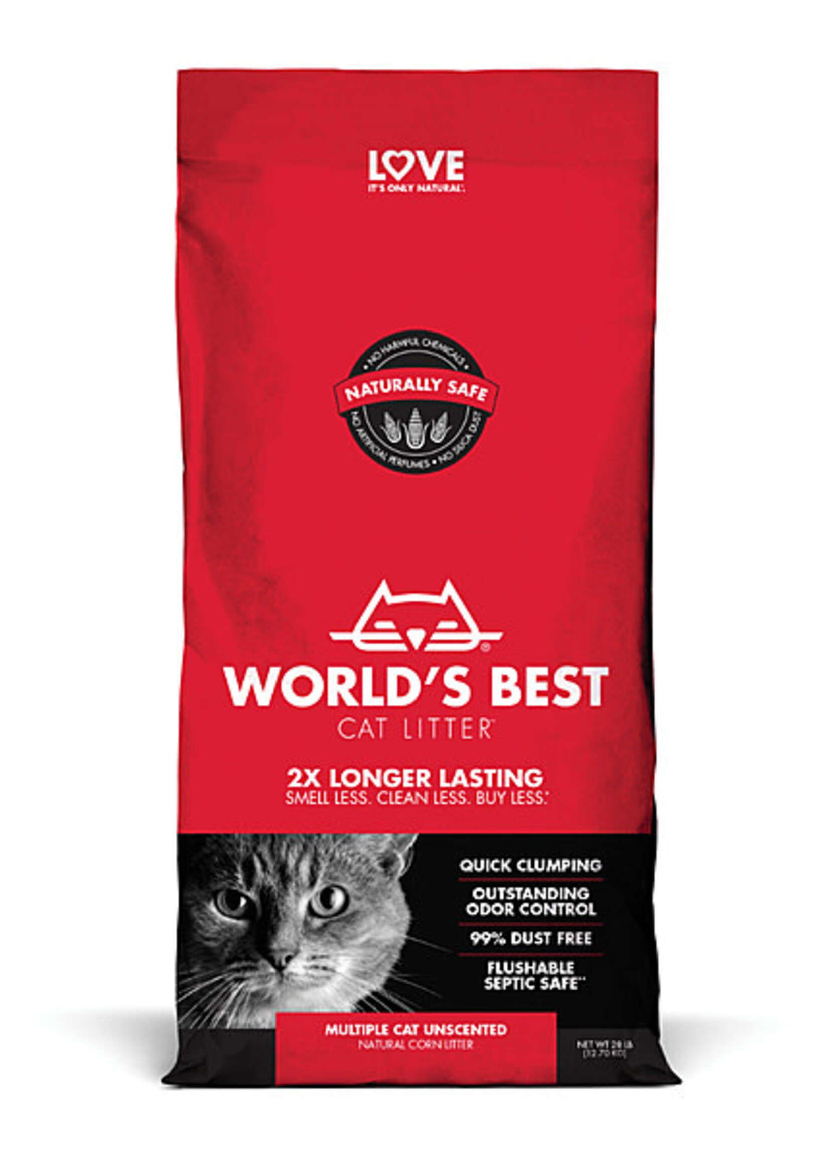 WORLD'S BEST Worlds Best Multicat Clumping 12.7KG