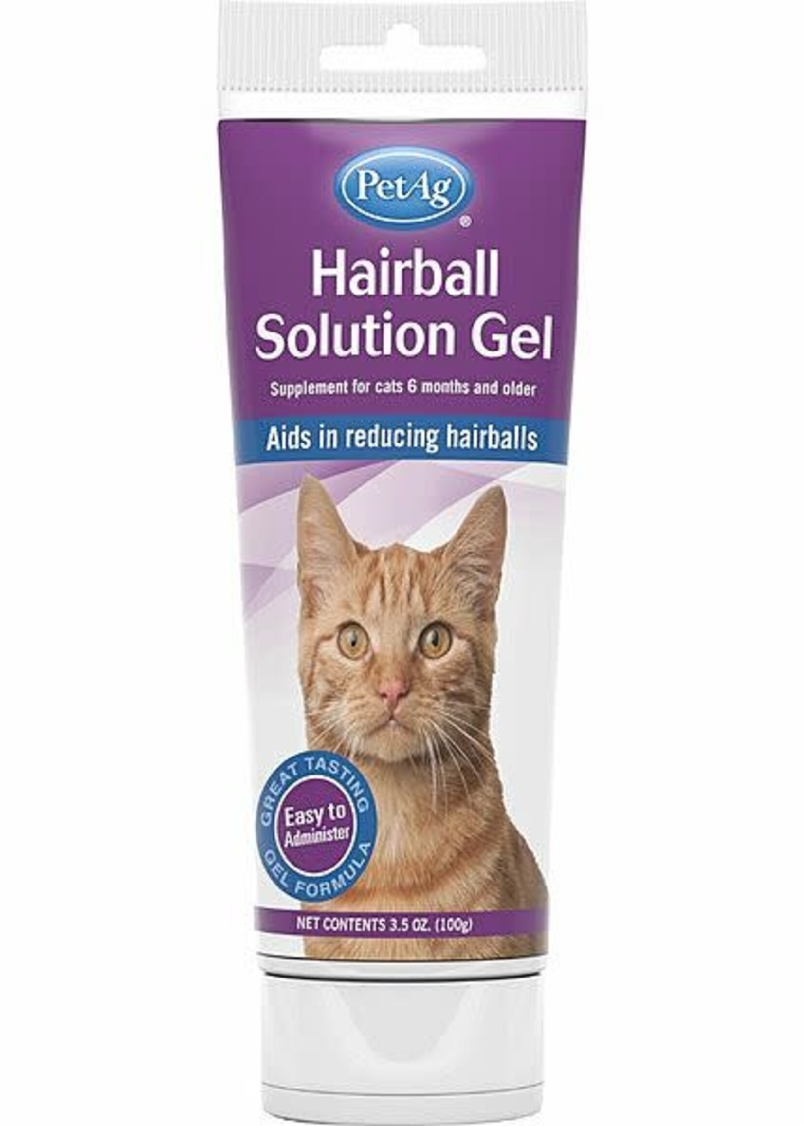PetAg Hairball Solution Gel 3.5OZ Cat