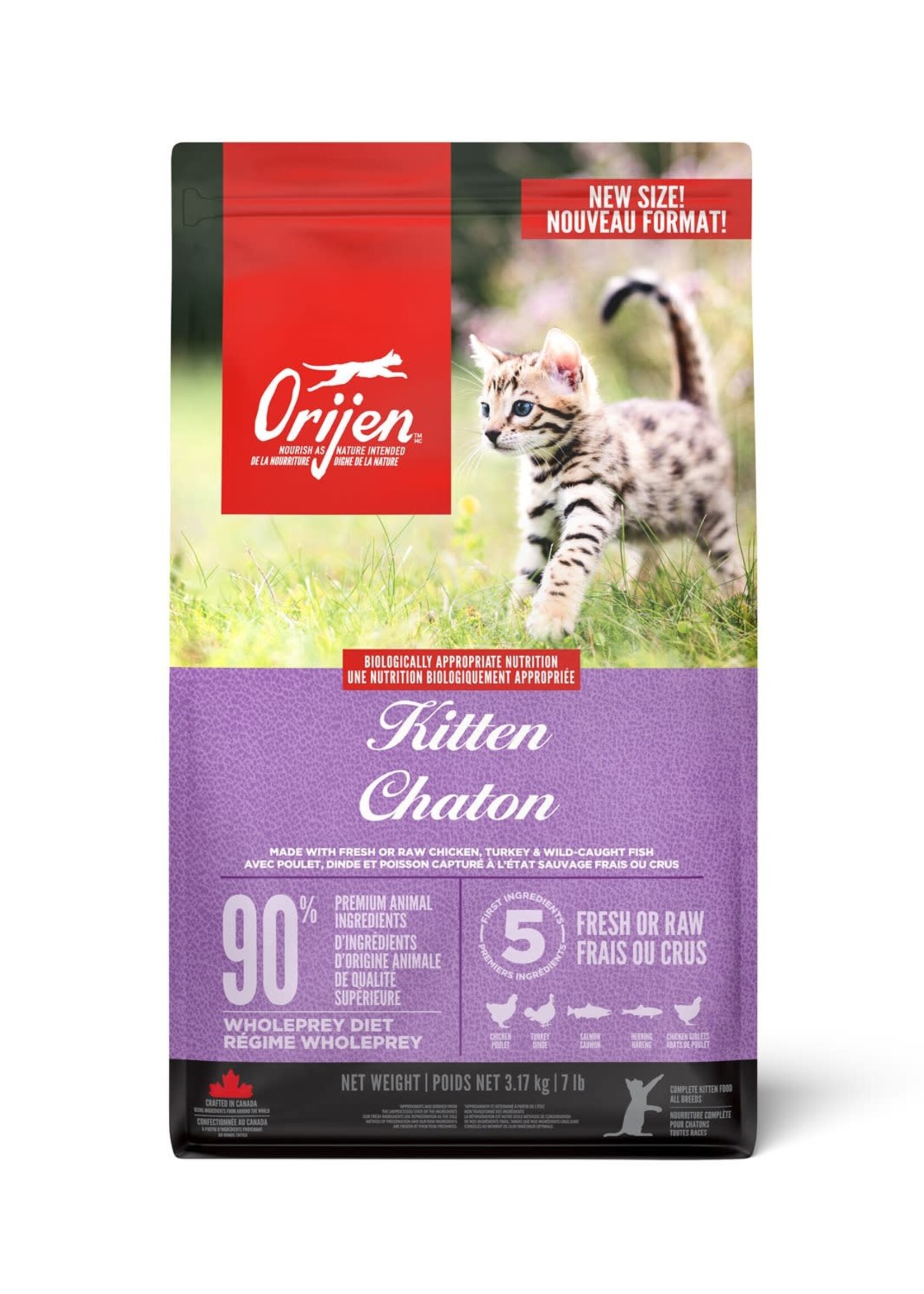 Orijen Cat Orijen Kitten - Cat Food - 3.17kg
