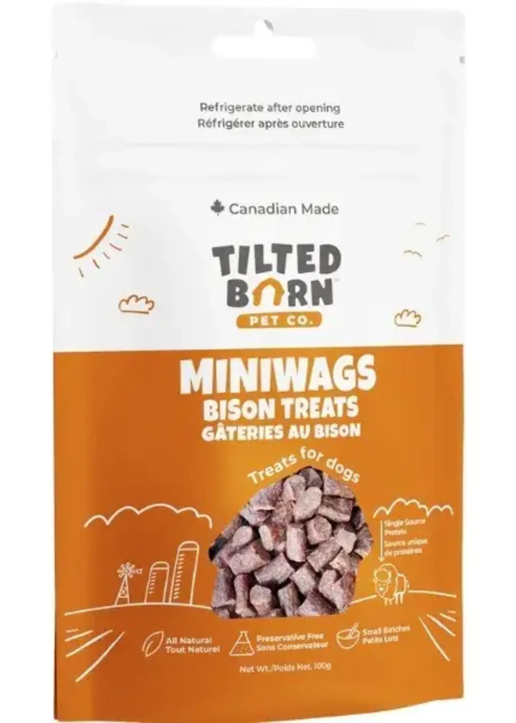 Tilted Barn Tilted Barn Miniwags Bison Treats