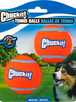 ChuckIt! Chuckit! Tennis Ball -  Med 2pk