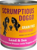 Scrumptious Scrumptious Doggo - Land & Sea Chicken & Salmon Dinner 9 oz