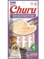 Inaba Inaba - Churu - 4pk  Chicken and Shrimp