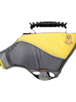 Goo-eez Goo-eez - Dog Life Vest  - XLarge - Lemon & Grey