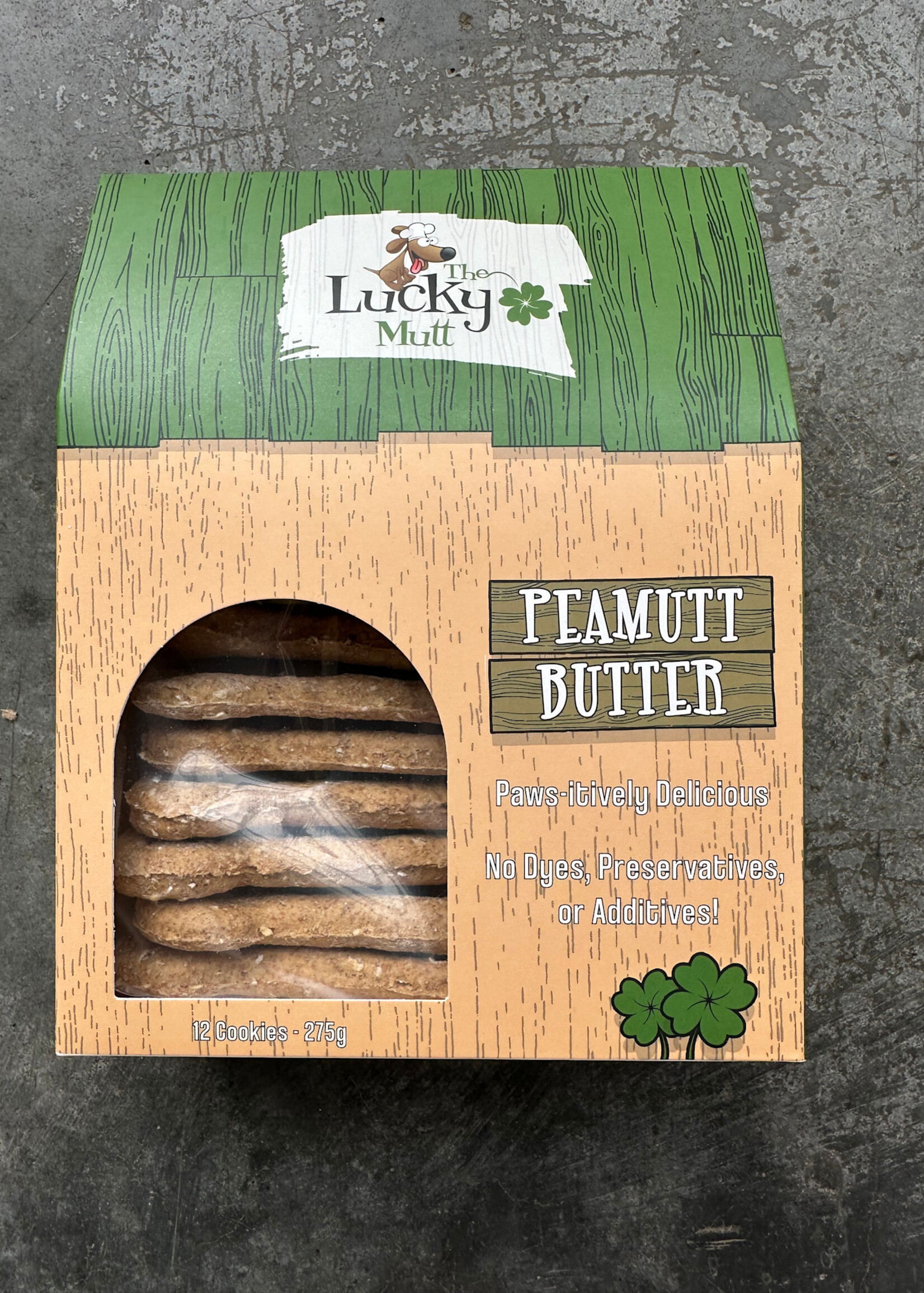 Lucky Mutt The Lucky Mutt Peamutt Butter Bones - Large