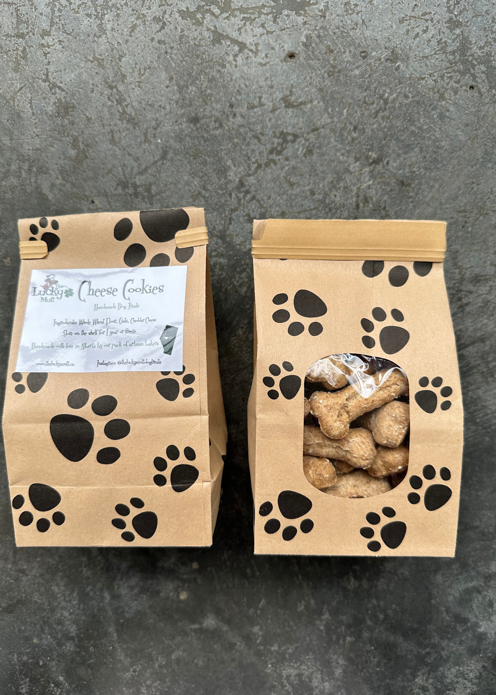 Lucky Mutt The Lucky Mutt Cheese Bones - Small