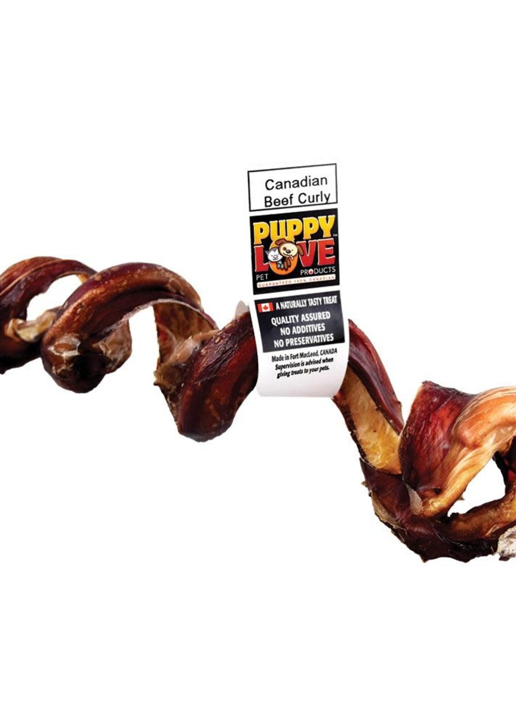 PUPPY LOVE PET PRODUCTS Puppy Love Canadian Beef Curly