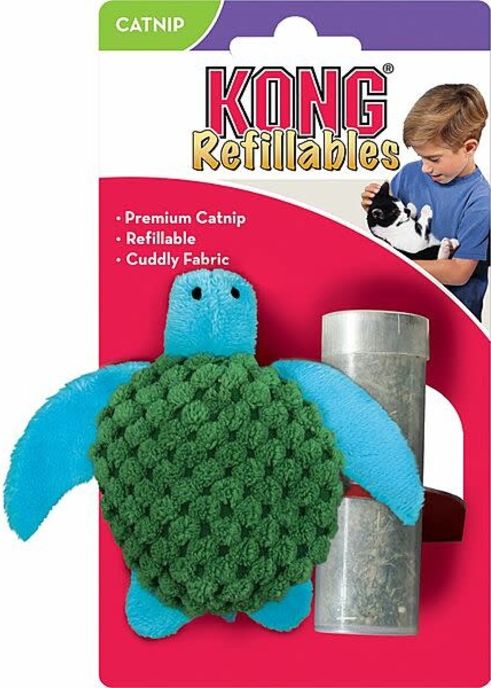 Kong Products Turtle Refillable / Catnip