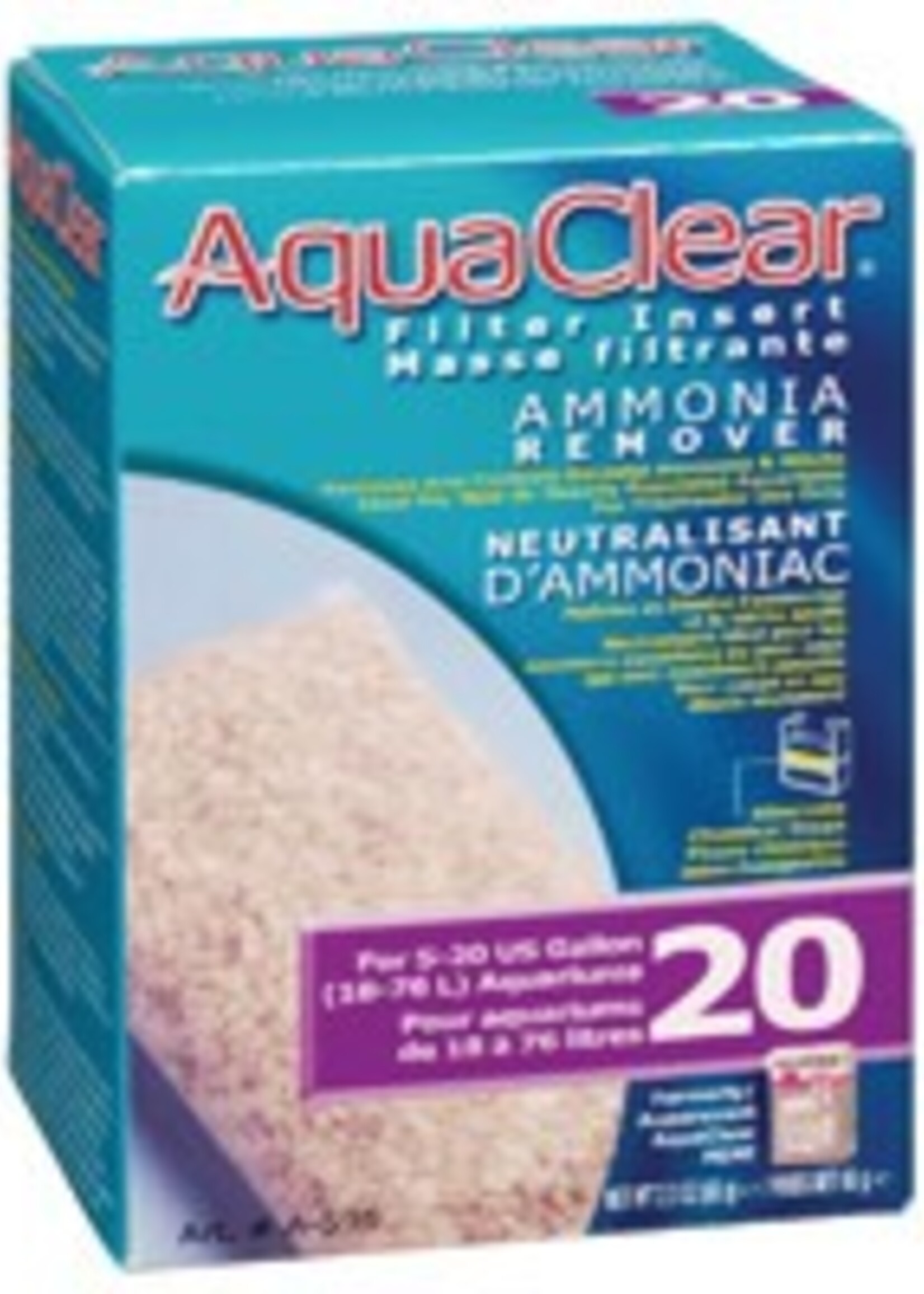 AquaClear 20 Ammonia Remover Filter Insert - 66 g (2.3 oz)