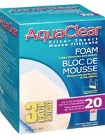 AquaClear 20 Foam Filter insert, 3 pack