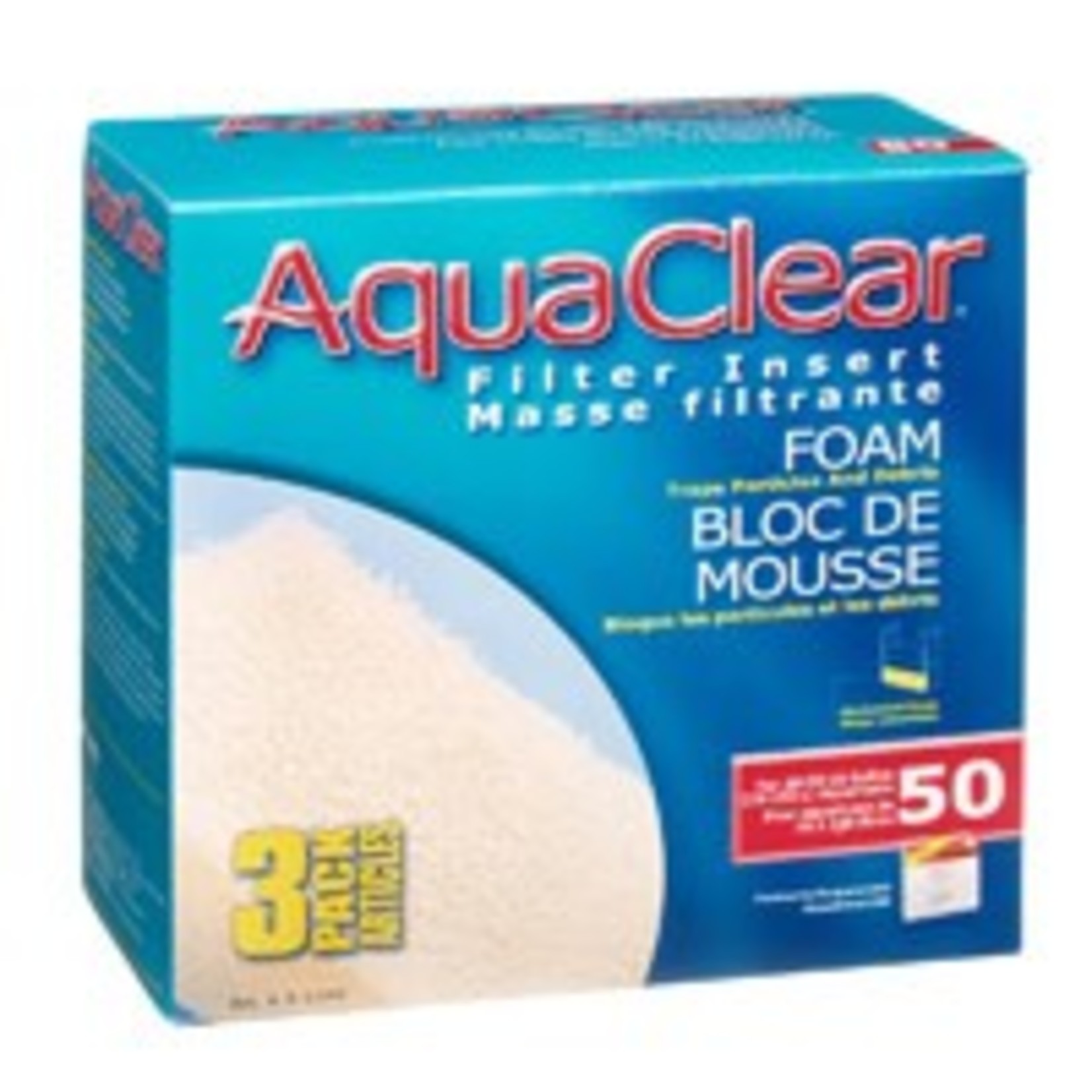 AquaClear 50 Foam Insert (3/pack)