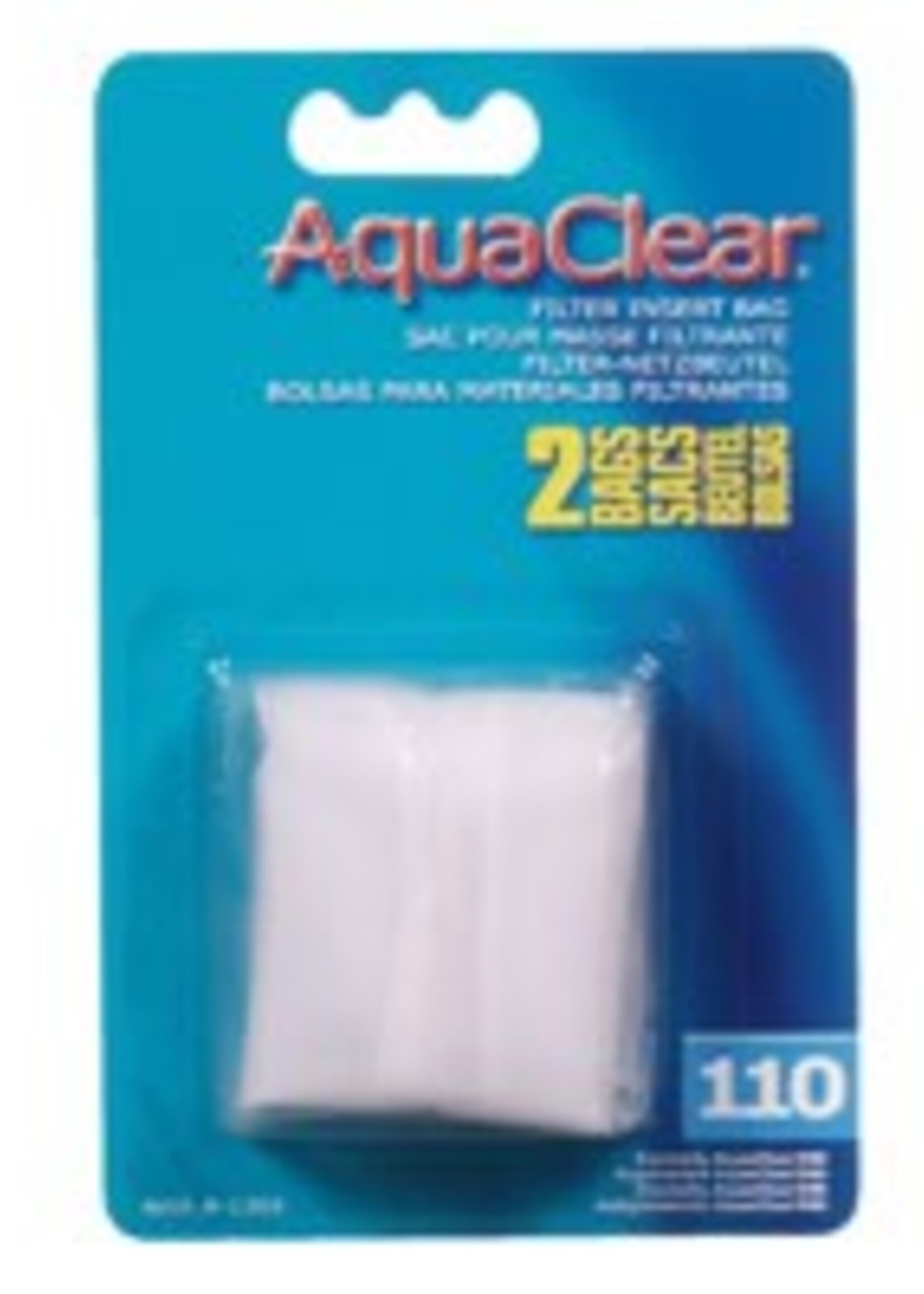 AquaClear Nylon Filter Media Bags for AquaClear 110 Power Filter, 2 pack