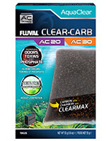 Fluval Clear-Carb for AquaClear AC20/AC30 Power Filter, 1.9 oz / 55 g