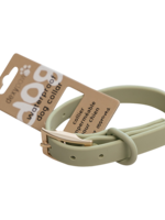 DexyPaws Dexypaws Dog Waterproof Collar Sage Green Small 3/4x8-11"