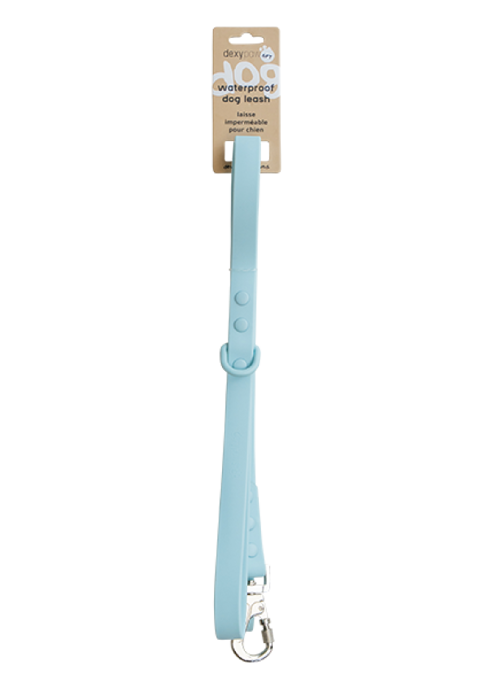 DexyPaws Dexypaws Dog Waterproof Leash Sky Blue 5'