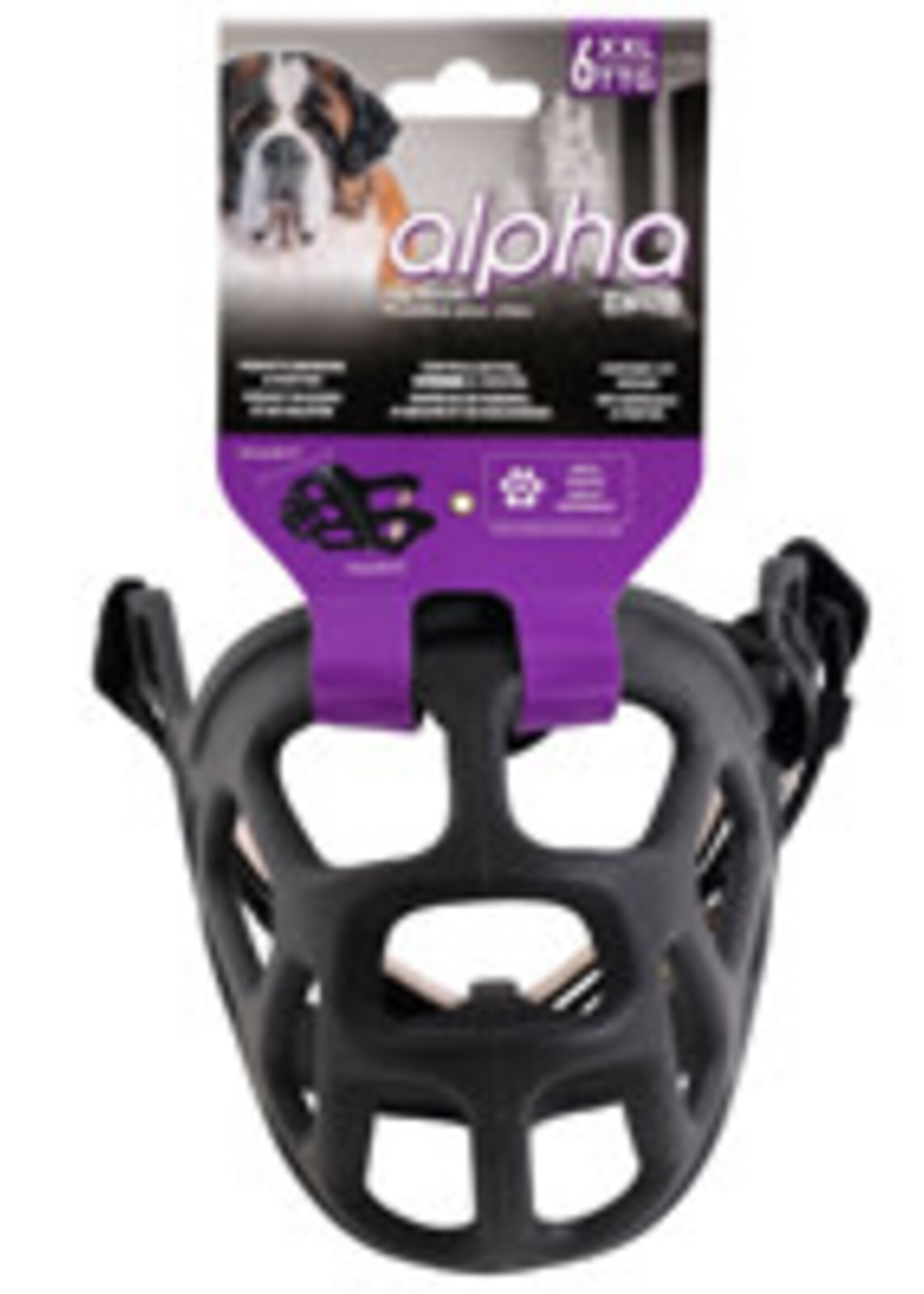 Zeus Alpha by Zeus Dog Muzzle - Size 6 - XX-Large