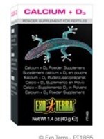 Exo Terra Reptile Calcium + Vit D3 1.4 oz