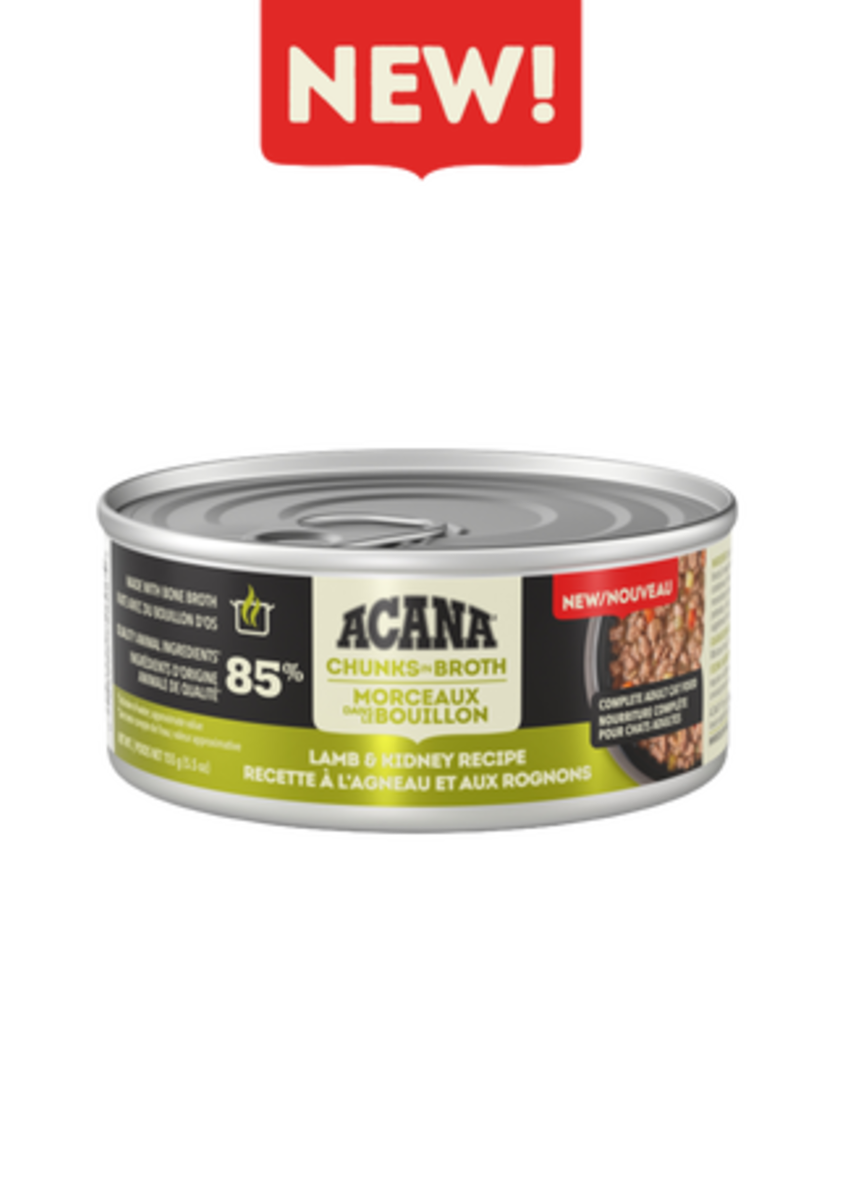 Acana Cat Acana Cat Chunks in Broth Lamb & Kidney 5.5oz