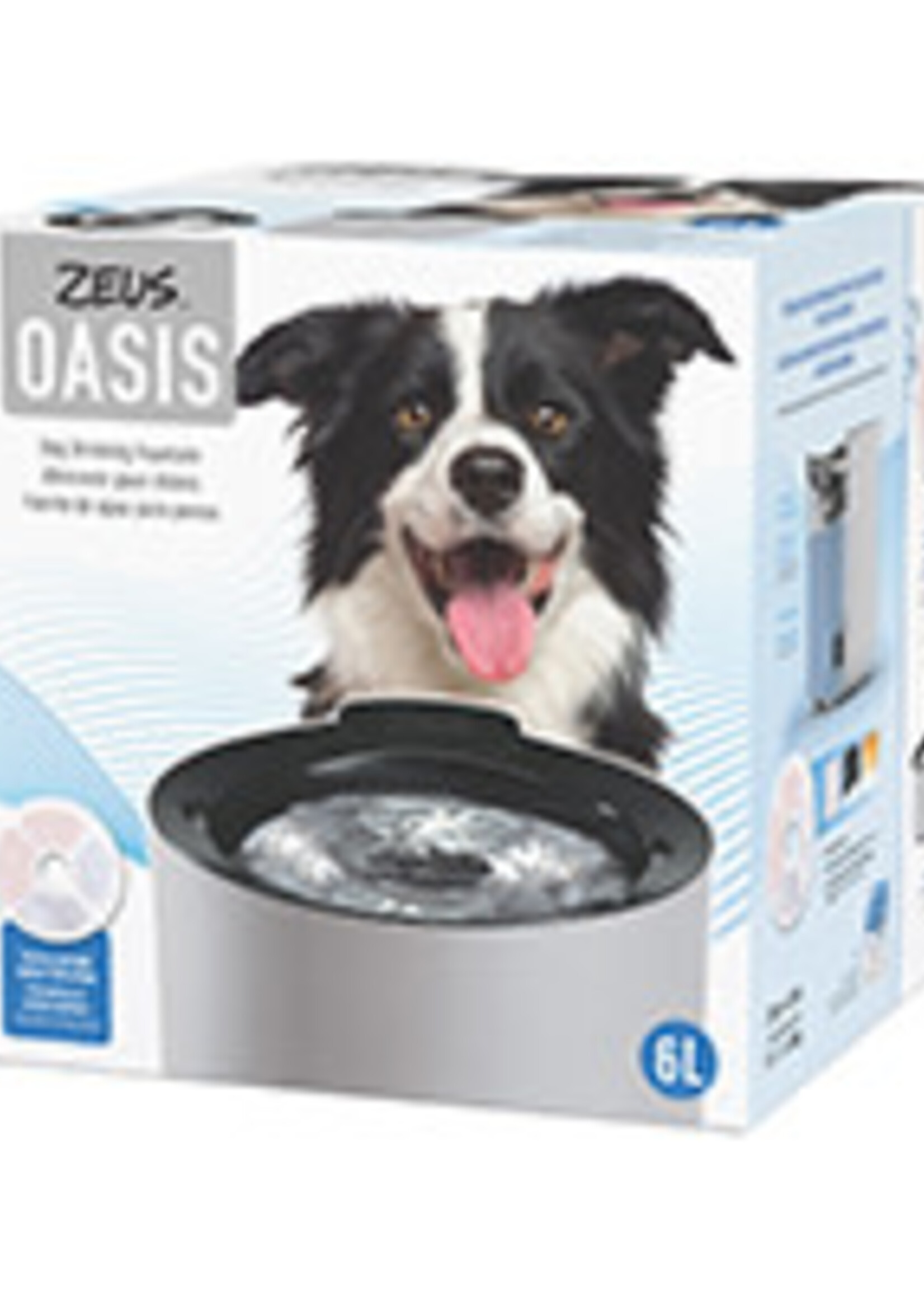 Zeus Zeus Oasis Fountain - Light Grey - 6L (200 fl.oz)