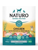 Naturo Adult GF Chicken w/Potato & Vegetables 400GM