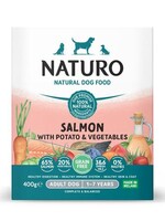 Naturo Adult GF Salmon w/ Potato & Vegetables 400GM