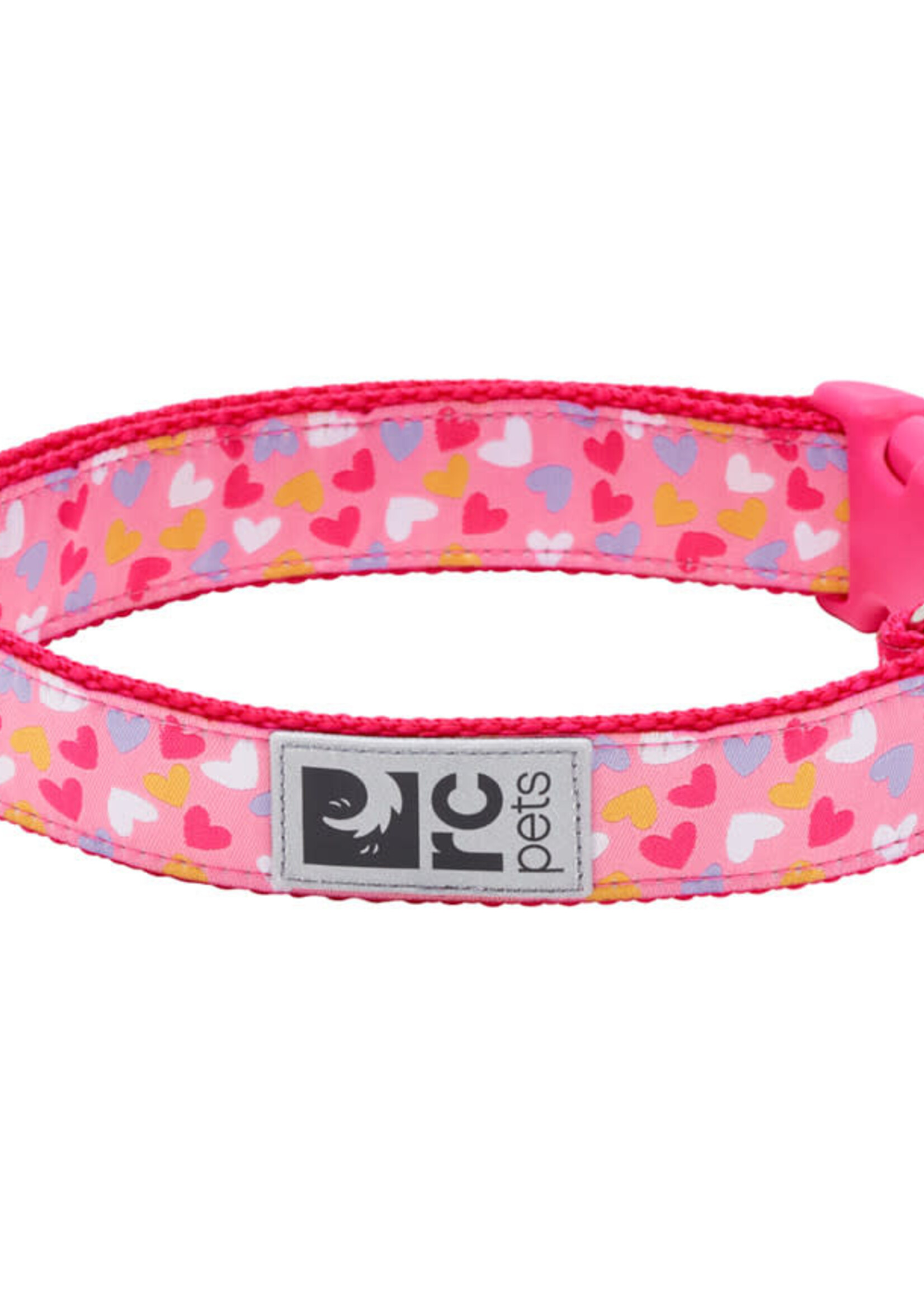 RC Pets Clip Collar Lil Hearts XS