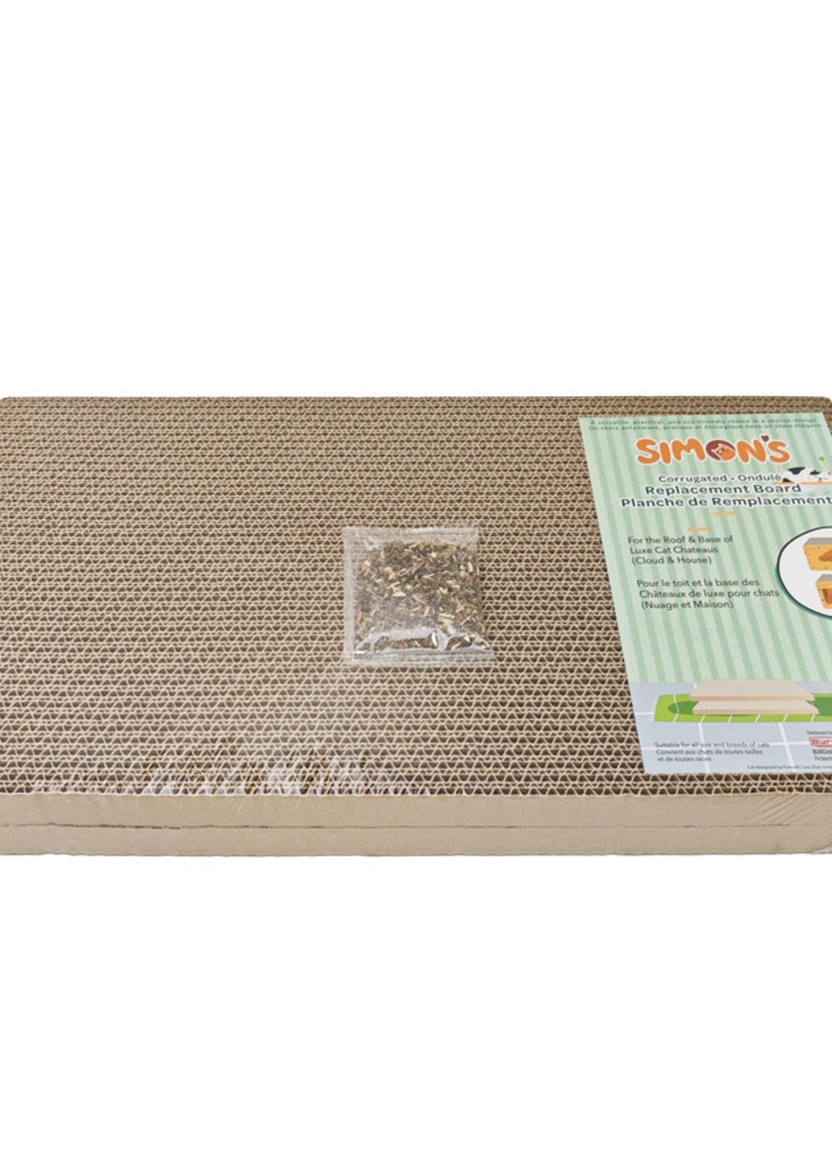 Simon's SIMONS Corrugated Replacement Board for CC1427 &CC1428 21.5 X 11.5 X 1 in