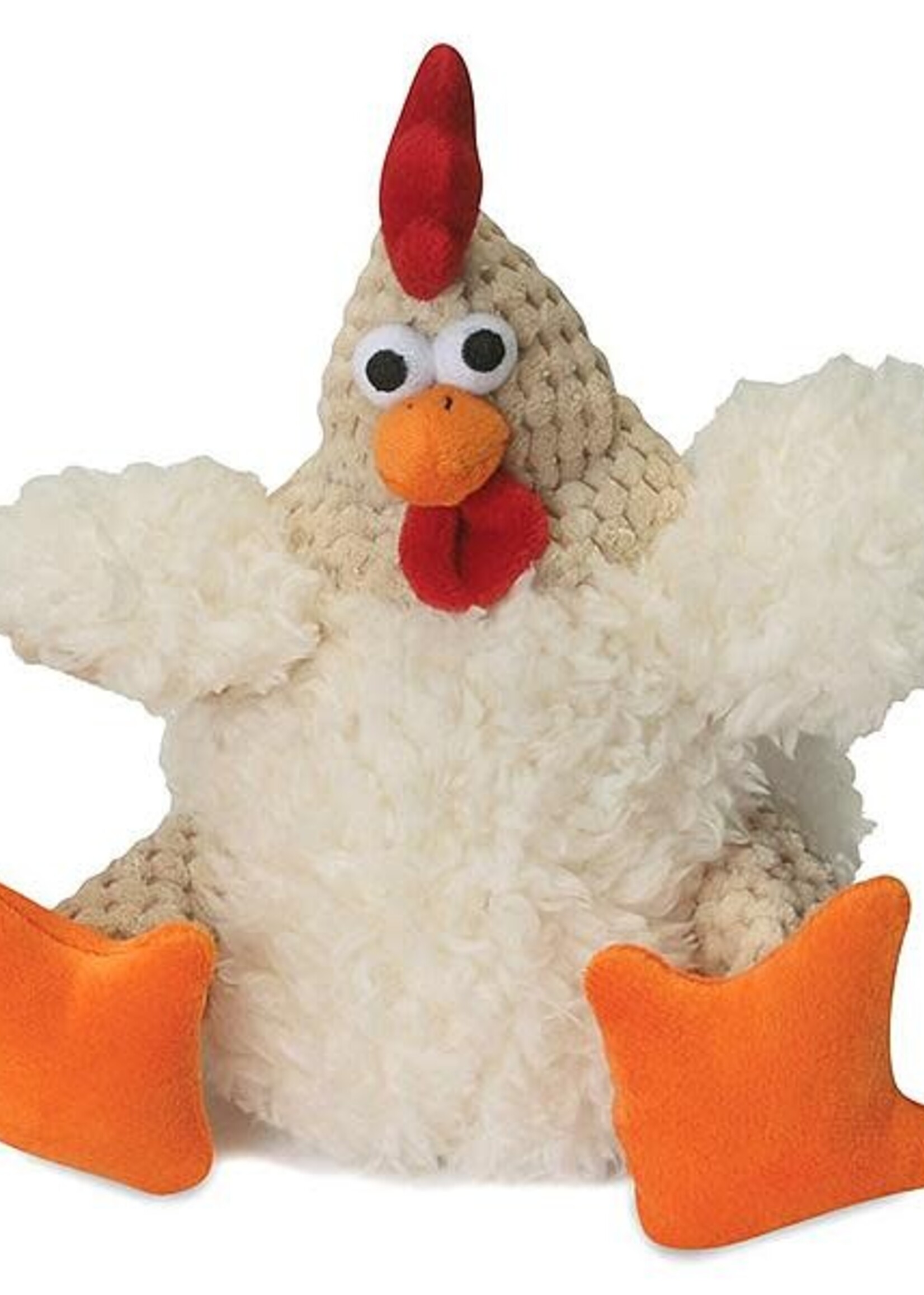 GoDog Checkers Fat Rooster White Small