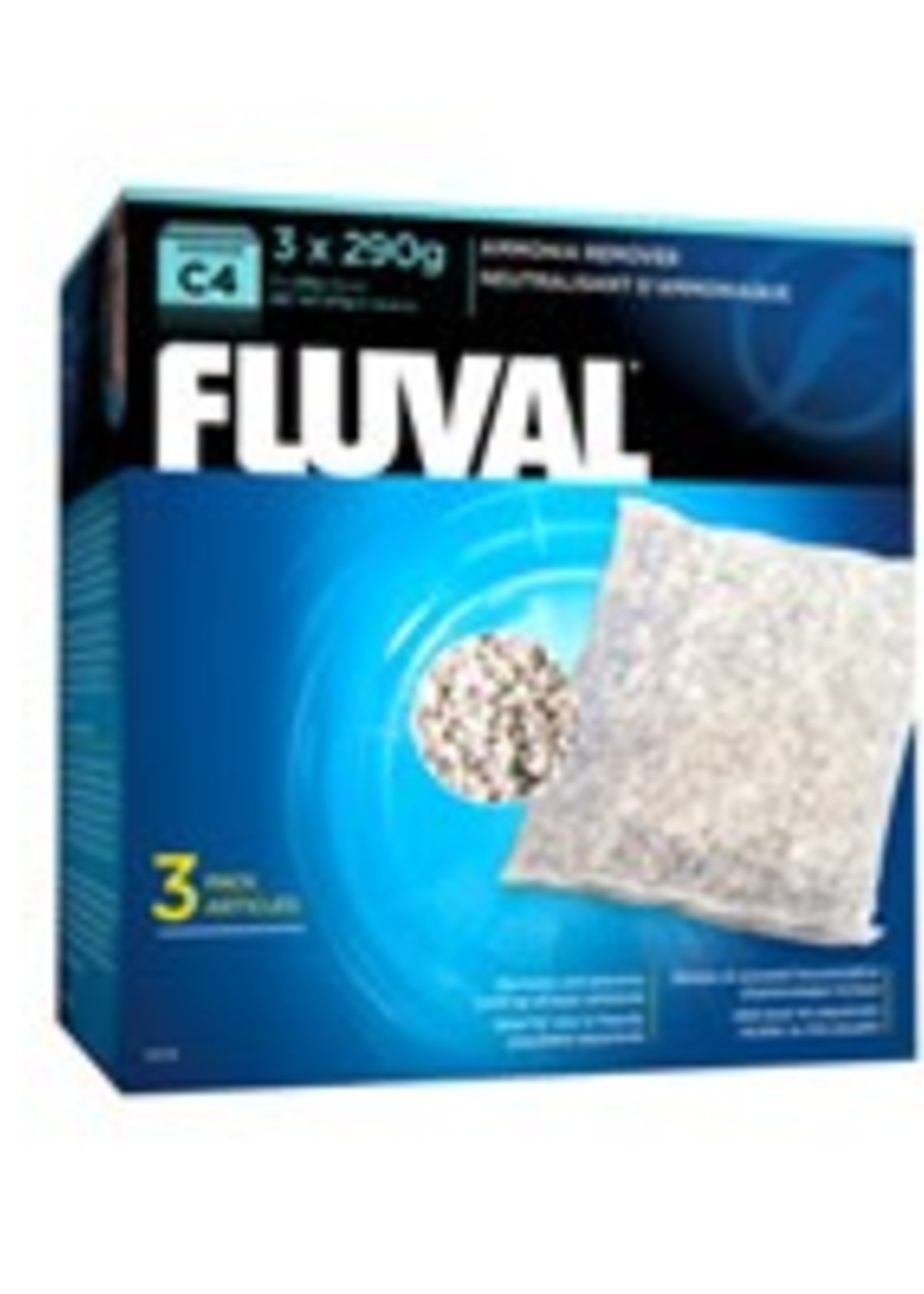 Fluval Fluval C4 Ammonia Remove3x290g(10.2oz)-V