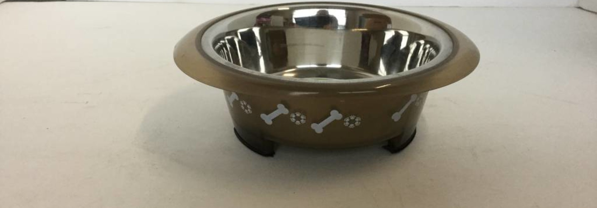 Buddy's Line Brown Small Dog Bowl 473mL