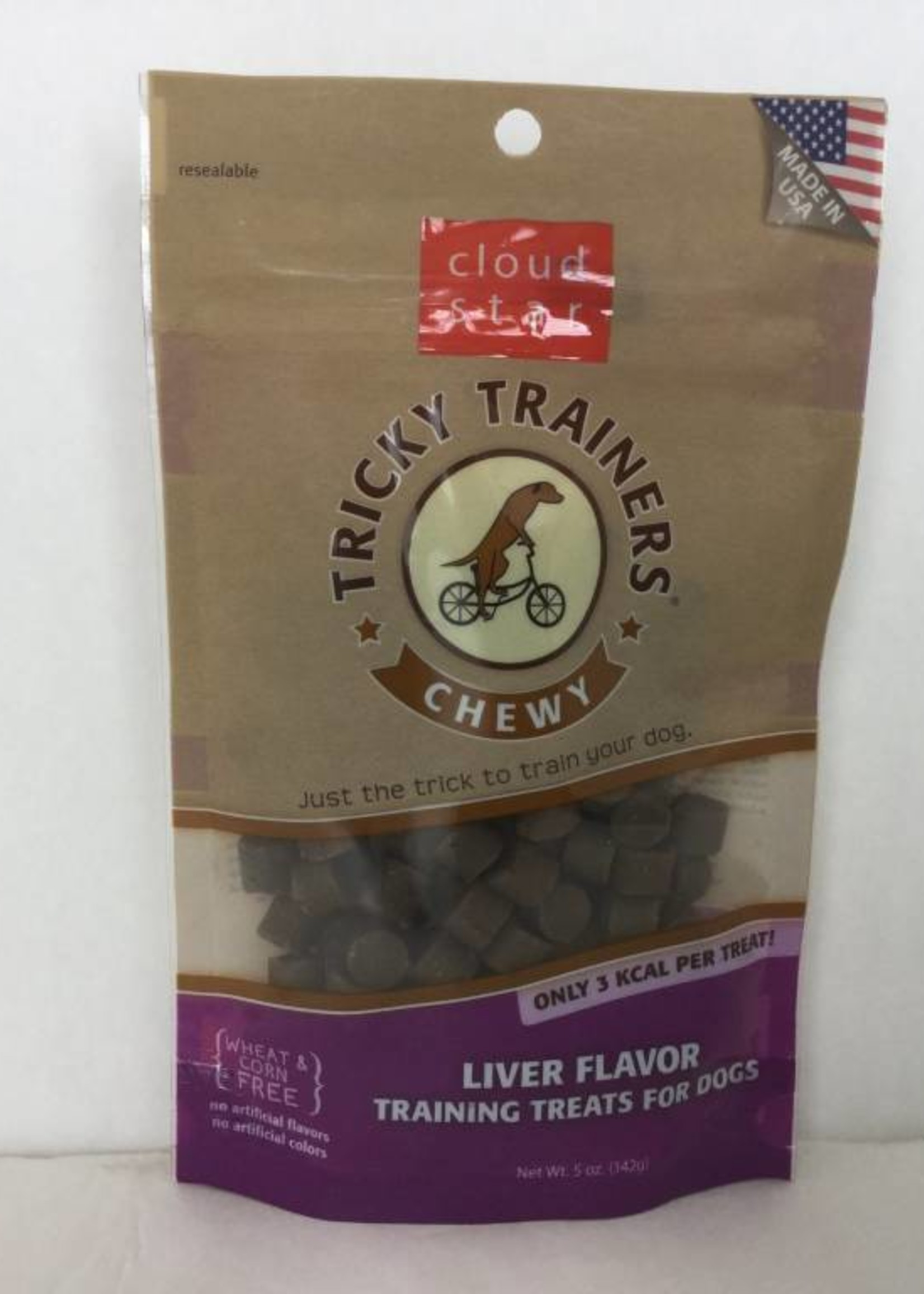Cloud Star Tricky Trainers Chewy Liver Treat 8oz