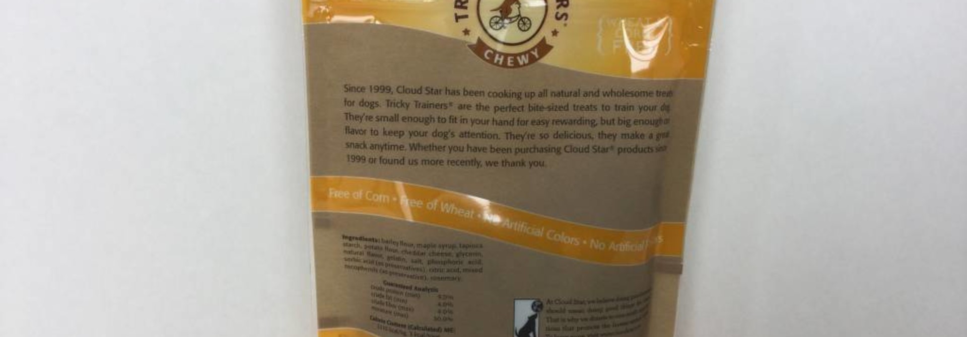 Cloud Star Tricky Trainers Chewy Cheddar Treat 5 oz