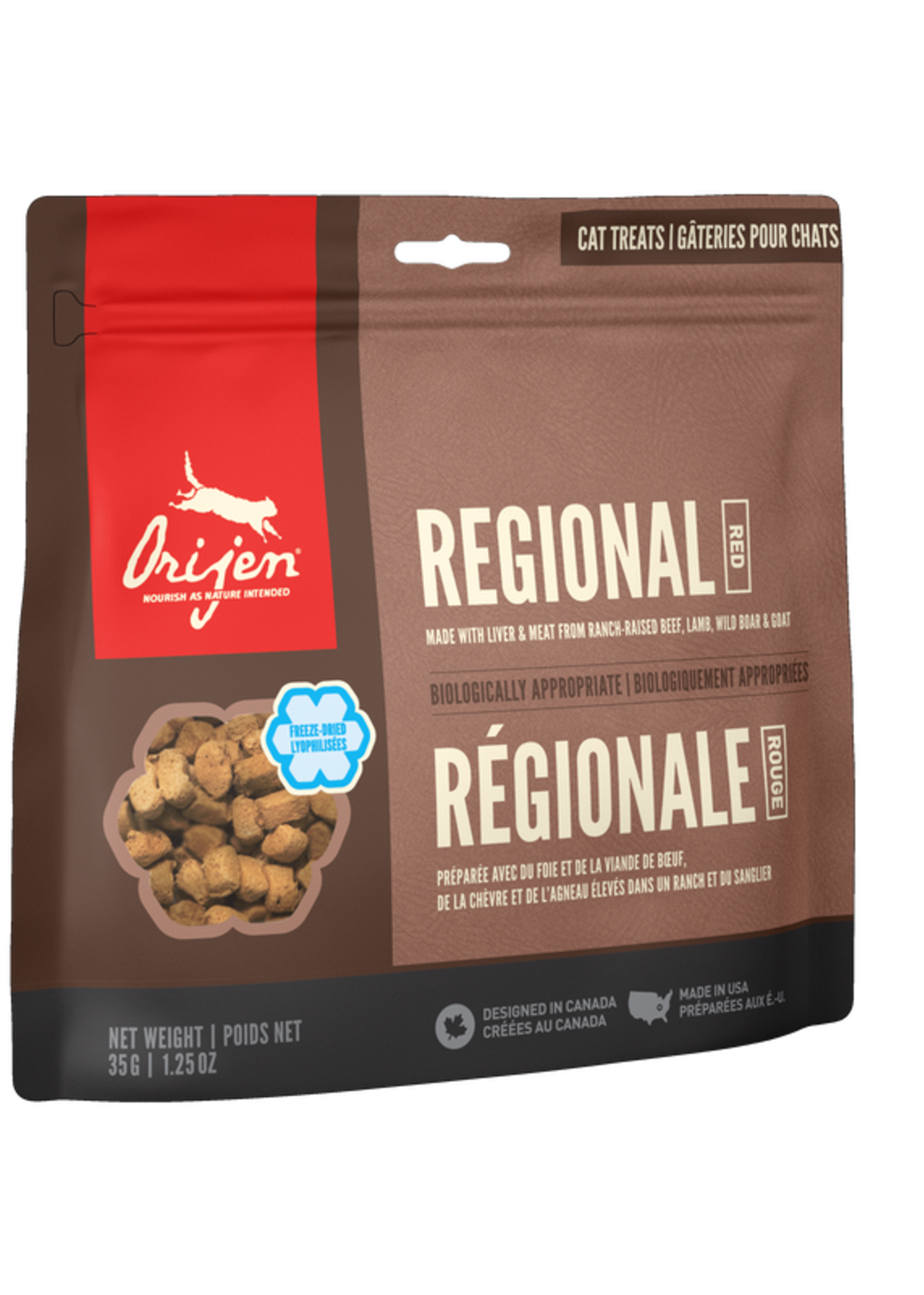 Orijen Cat ORIJEN Cat Treats Regional Red 35gm
