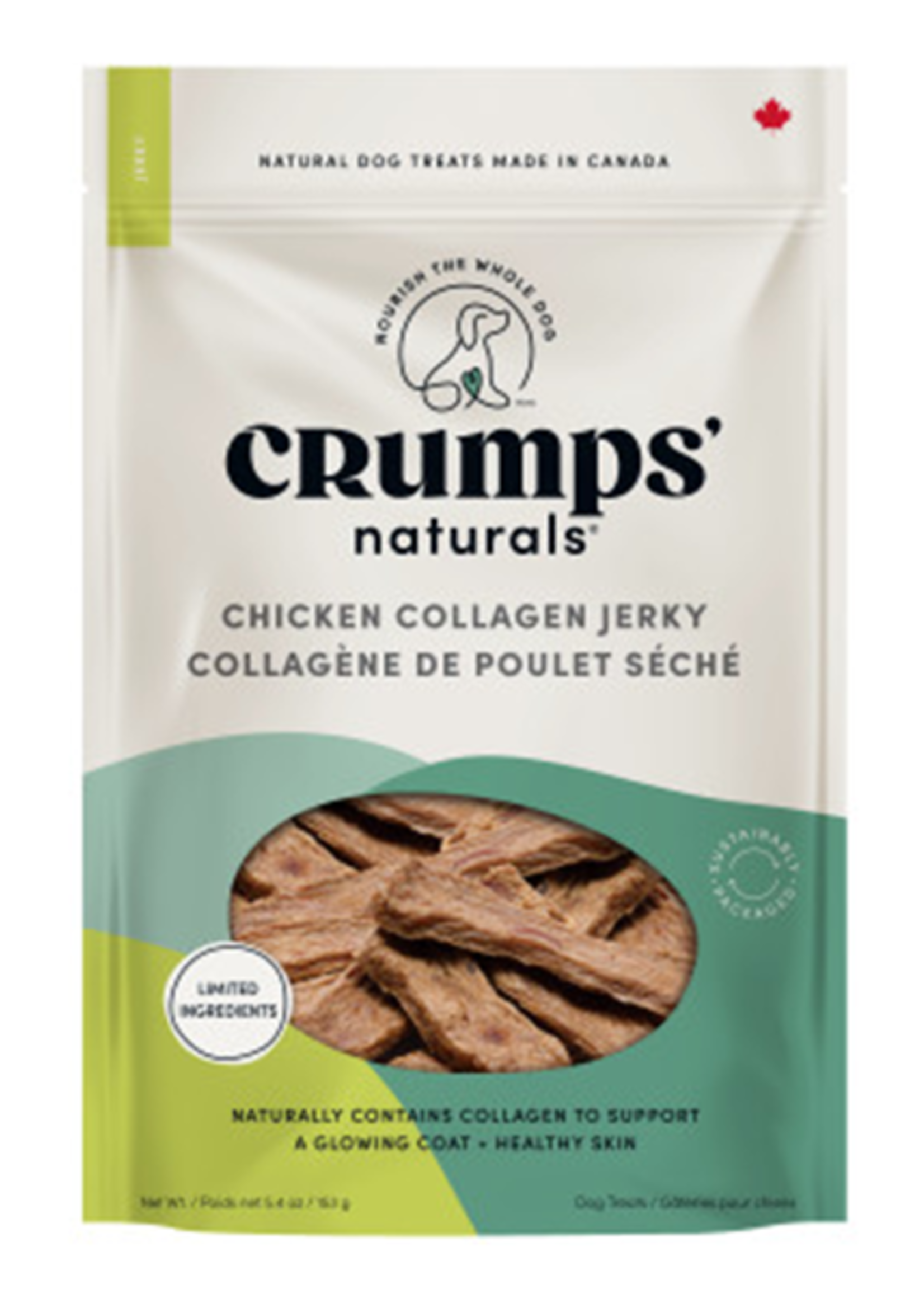Crumps Crumps' Naturals Dog Chicken Collagen Jerky 153g