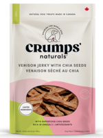 Crumps Crumps' Naturals Dog Venison Jerky with Chia Seeds 158g