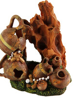 Aqua-Fit AQUA-FIT Polyresin Barrel Mountain Ornament 5x4x6"