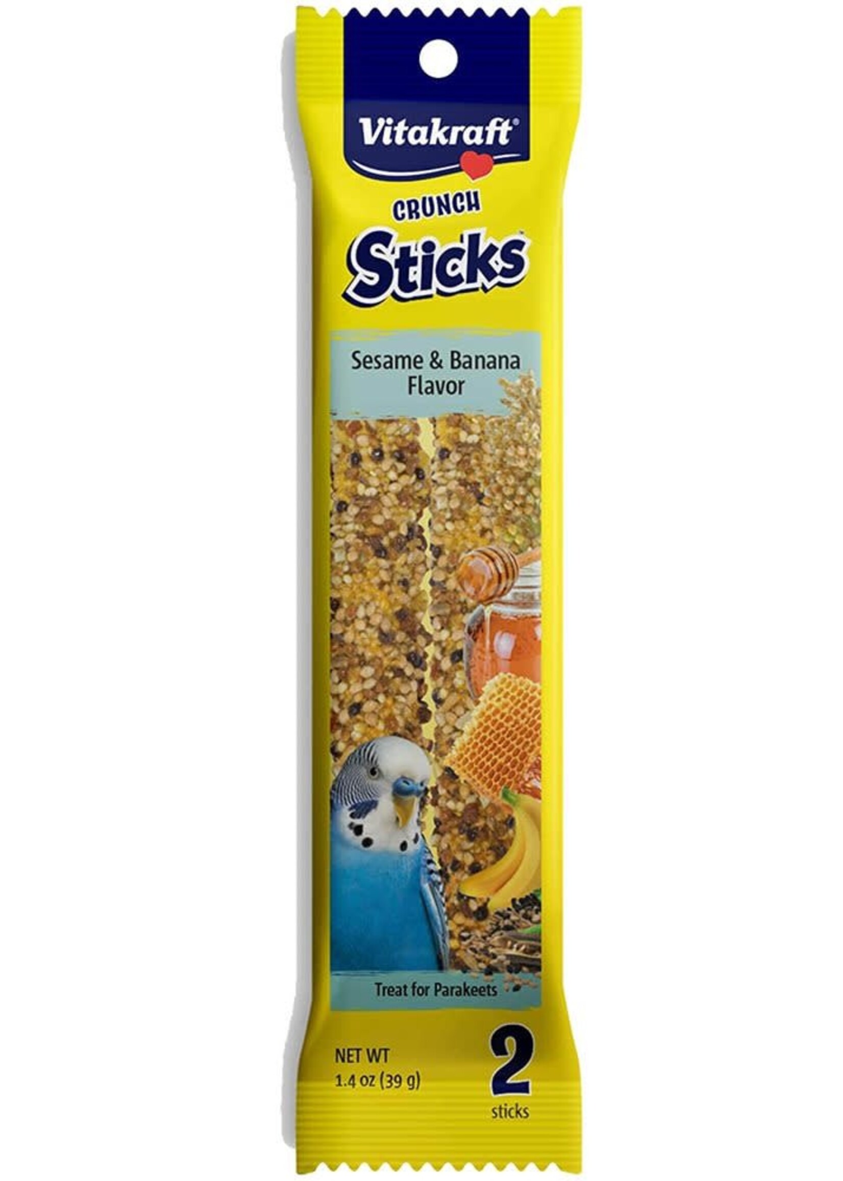 VITAKRAFT Crunch Sticks - Sesame & Banana