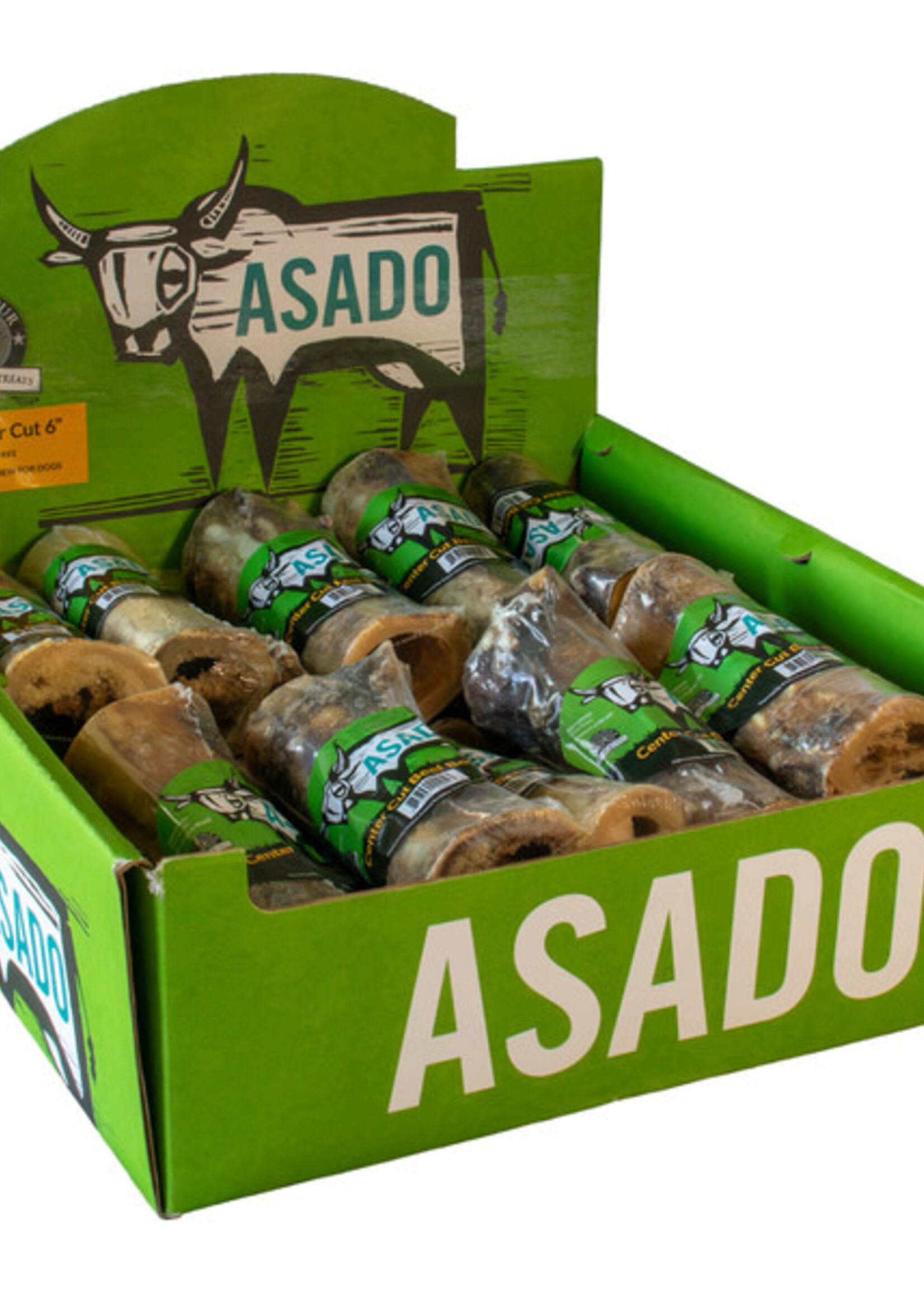 Silver Spur Asado ASADO Center Cut Beef Bone 6" 20/Display