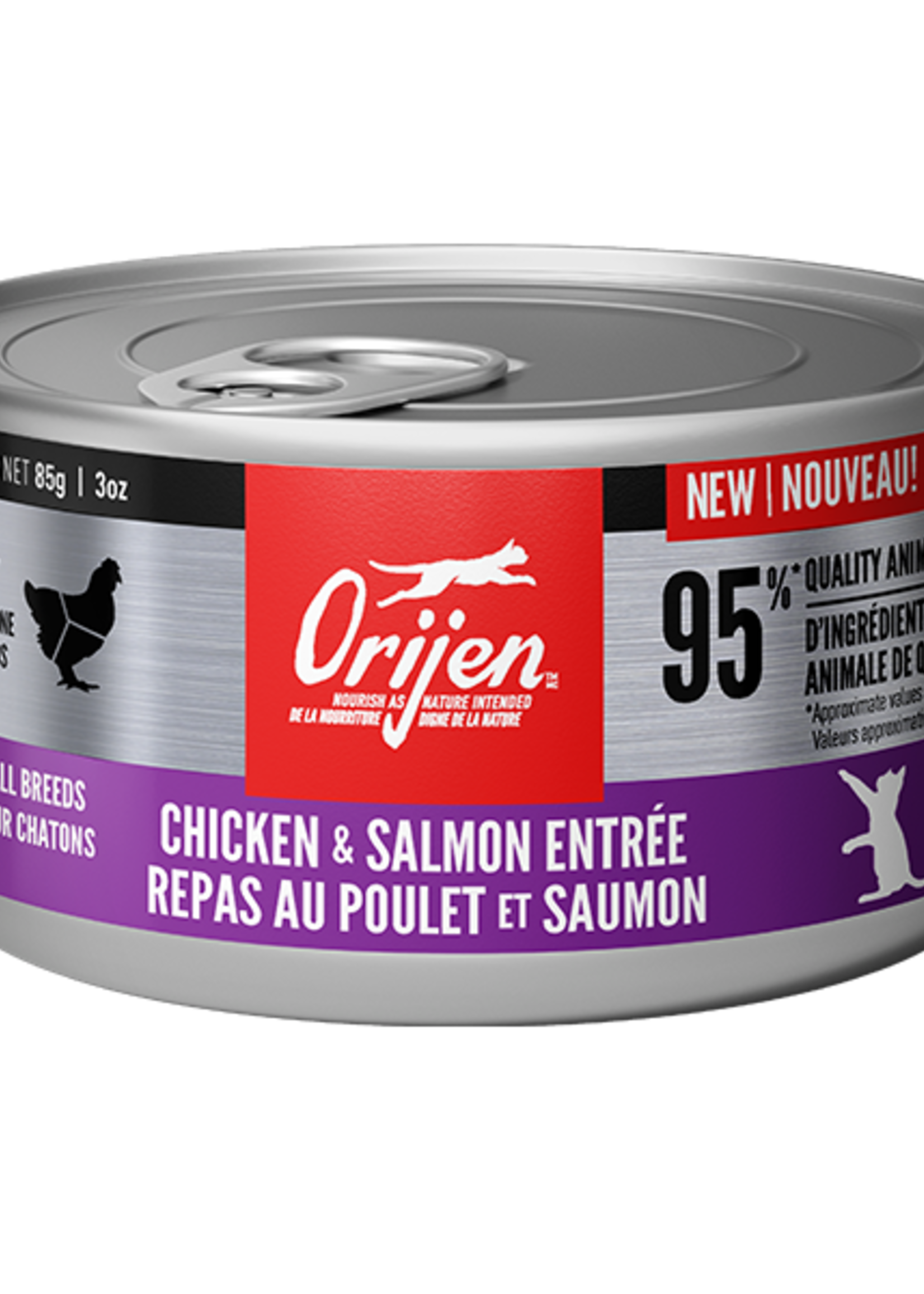 Orijen Cat ORIJEN Cat Chicken & Salmon Entree Kitten 24/85g