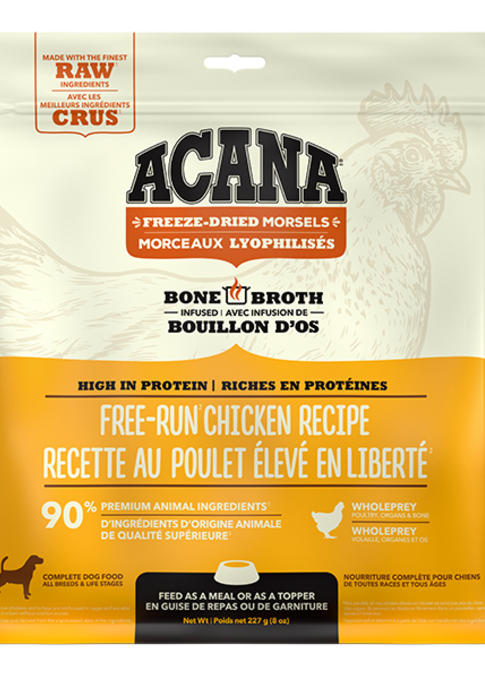 Acana Dog ACANA Dog Freeze-Dried Free Run Chicken Morsels 227g