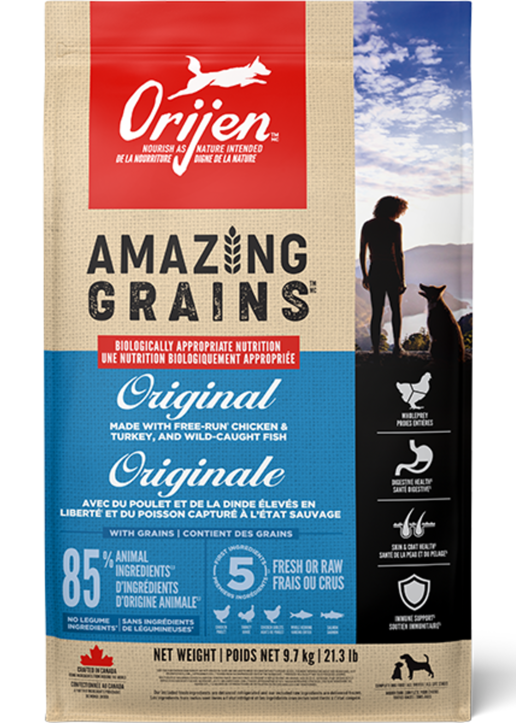 Orijen Dog ORIJEN Dog Amazing Grains Original 9.7 kg