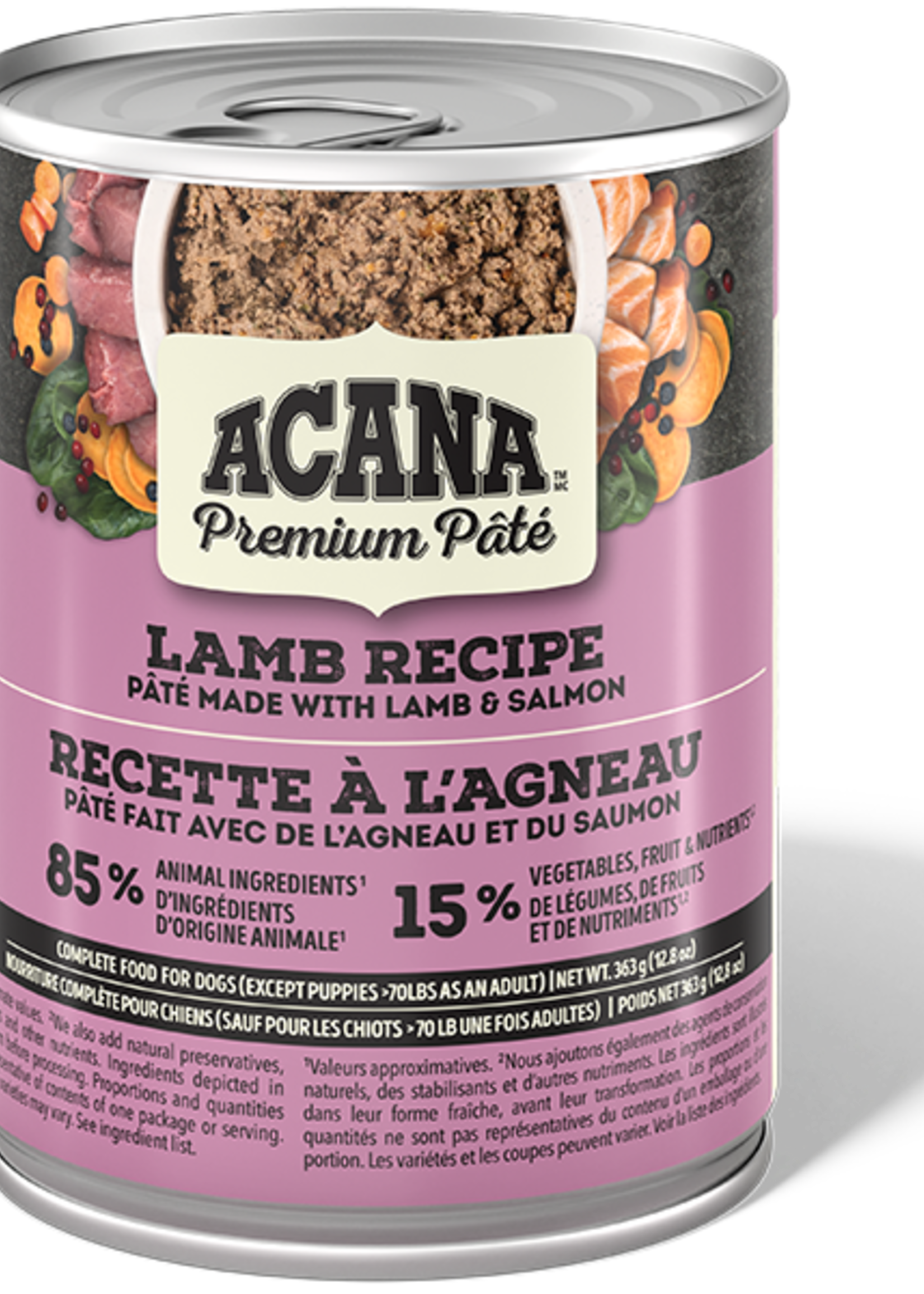 Acana Dog ACANA Dog Premium Pate Lamb 363g