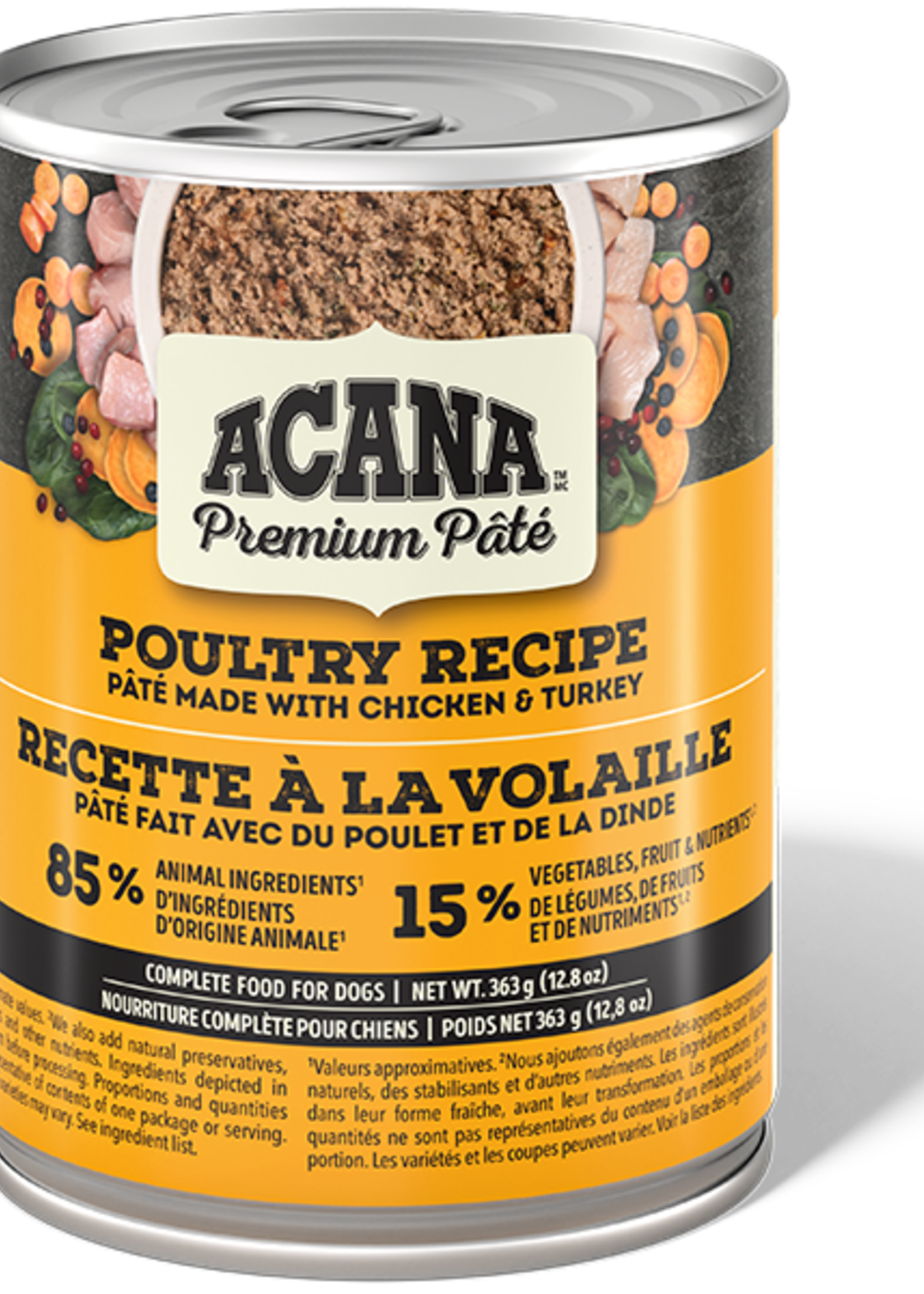 Acana Dog ACANA Dog Premium Pate Poultry 363g