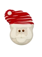 Bosco and Roxy Sleigh-ing It  - Santa Cookie